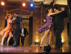Uno spettacolo di Tango al Caffe' Tortoni