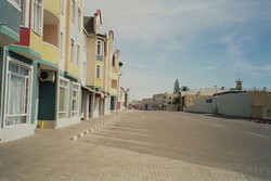 Il deprimente deserto cittadino di Swakopmund