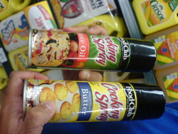Spray per cucinare sostitutivi del burro e dell'olio d'oliva. Che zozzeria!