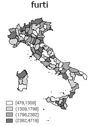 immigrati e crimini nelle province italiane