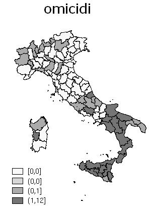 imigrati dan wilayah crimini nelle Itali